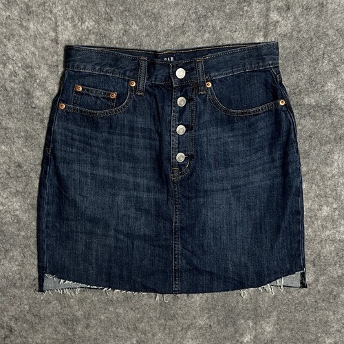 Gonna denim gap - gap, blu