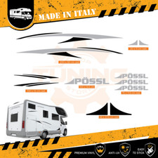 Decalcomania Adesivi Camper Possl - N