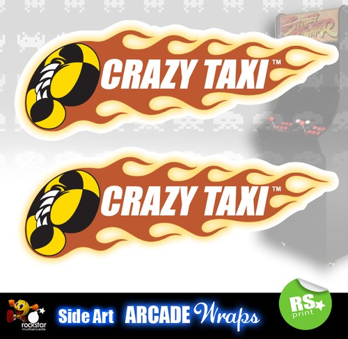 Crazy taxi arcade pannello - taxi,