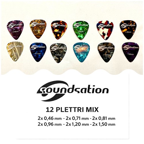 Set plettri chitarra - set, 12