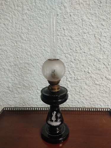 Ancienne lampe pétrole - ancienne,