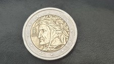 Moneta Da 2 Euro Rara Dante Alighieri 2002