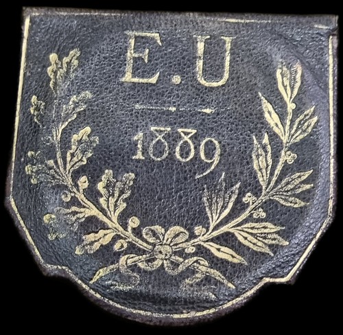 Tasca pelle per medaglia - medaglia, da