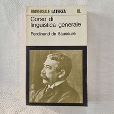 Corso di linguistica generale Saussure Laterza 151 Universale Ottimo/ Mercatino