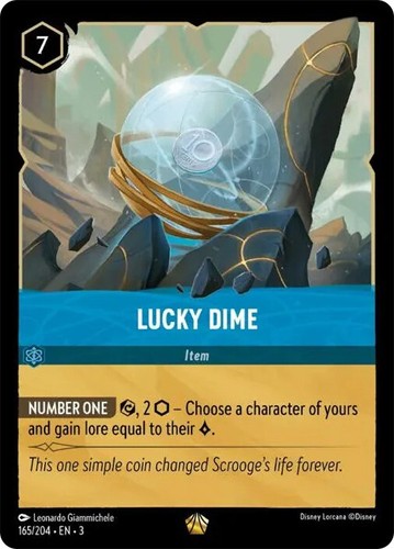 Lorcana lucky dime nelle - lucky,
