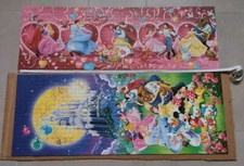 2 Puzzle 1000 pcs: 1 Ravensburger Panorama Disney 1 Clementoni Panorama Princess
