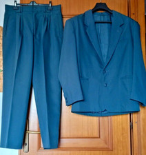 COMPLETO UOMO ESTIVO tg 50 verde acqua MADE IN ITALY elegante