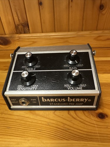 Barcus berry standard pre - barcus-berry, pre-amp