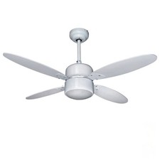 Zephir Ventilatori da Soffitto 4 Pale in Legno 3 Velocità di Ventilazione 60W