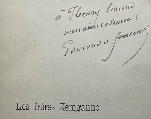 Edmond goncourt les - ✒,