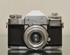 Zeiss Ikon Contax Contaflex Con Carl Zeiss Tessar 50mm f2.8 AS-IS