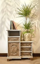 Mobiletto vintage anni 70' dipinto a mano