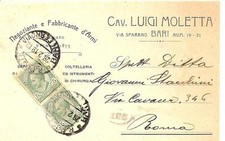 BARI - Cav. LUIGI MOLETTA -