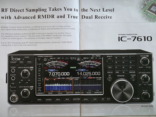 Icom 7610 ricetrasmettitore - icom, ic-7610