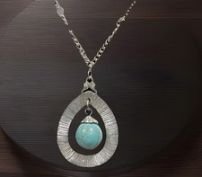 Collana Boho a goccia tono