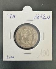 1 LIRA 1862 N Regno d'Italia