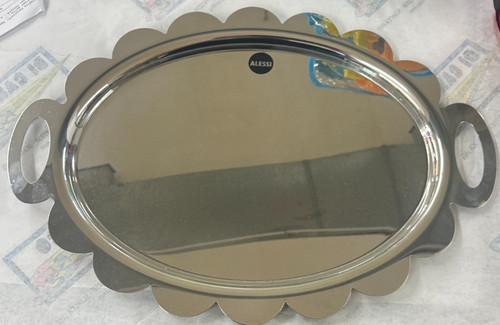 Alessi vassoio con bordo - con,