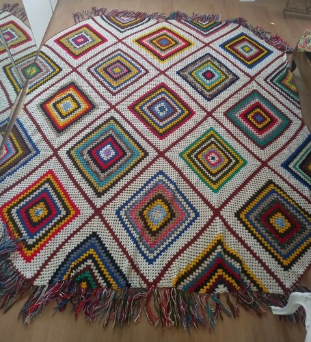 Vintage coperta copriletto - vintage,