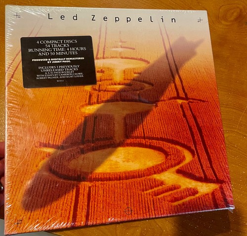 Sealed led zeppelin cd box - zeppelin-,