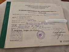 Autocarro OM Tigrotto 35 NB  Libretto Circolazione Con Complementare 10/05/1975