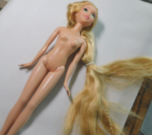 Bambola barbie disney - bambola, rapunzel