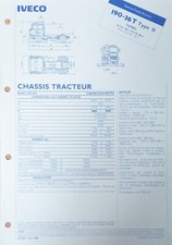 Brochure depliant francese