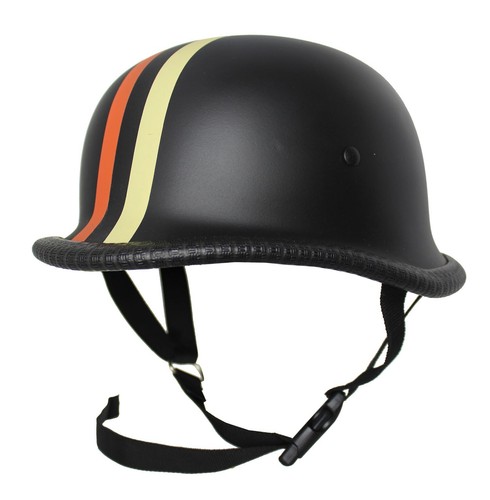 Nero opaco casco moto tedesca - casco,