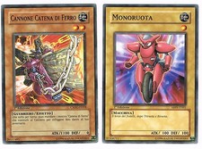 YU-GI-OH! - CANNONE CATENA DI FERRO CSOC-IT019 - MONORUOTA  ABPF-IT001  1a ED.