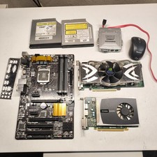 Lotto Materiale Informatico, Scheda Madre Gigabyte H97 E Nvidia Quadro