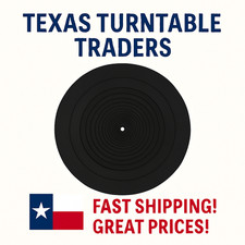 TAPPETINO GIRADISCHI ricambio in gomma di qualità per Technics, Pioneer, JVC, Sony + altro!