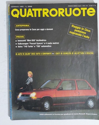 64836 quattroruote 1985 - quattroruote,