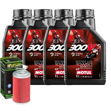 Kit tagliando olio motul 300v2 - olio,