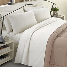 Completo Lenzuola Flanella 100% Cotone, Set Lenzuola Invernali Anti-pilling
