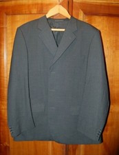 Trentanni,Giacca uomo,Grigio fumo Londra,100 Tasmania Summer,tg 54 drop 4 usata