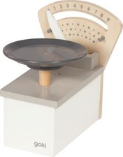 BILANCIA con bilancia in legno