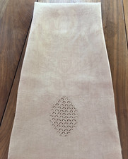 Scialle damascato in lino