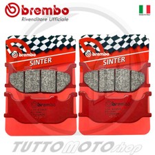 KIT PASTIGLIE FRENO BREMBO ROSSE SINTER ANTERIORI YAMAHA XJ6 600 DIVERSION 2014