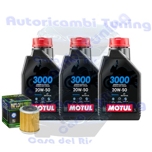 Kit tagliando olio motul 3000 - kit,