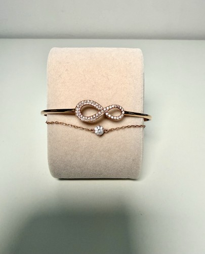 Bracciale infinito swarovski - bracciale,