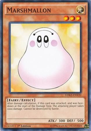 Yugioh marshmallon - yugioh, 1°