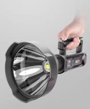 Torcia LED Ultra Potente 100W 20000 Lumen Ricaricabile con Power Bank USB