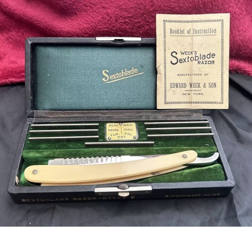 Semainier rasoir sextoblade - semainier,