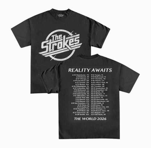 Maglietta the strokes reality - the,