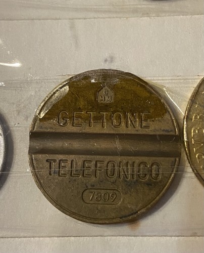 Gettone telefonico 7809 - gettone,