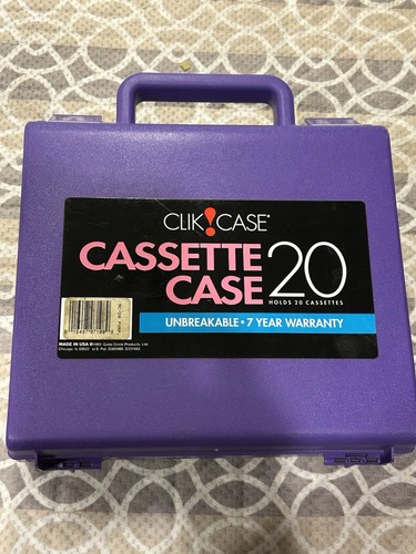 Vintage click case - click, cassette