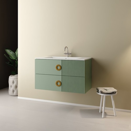 Mobile bagno sospeso - sospeso, senza