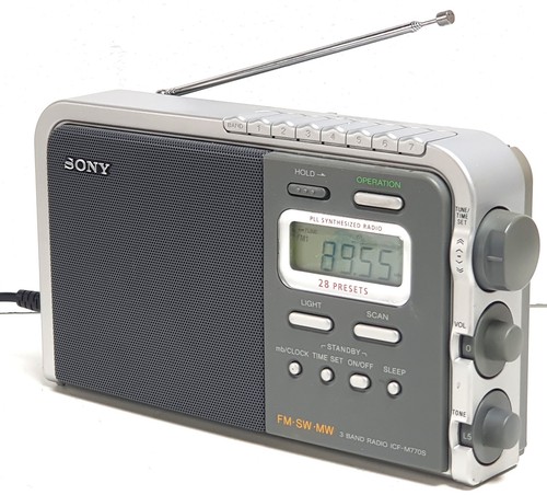 Sony icf m770s - icf-m770s, ricevitore