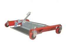 Carrello Accostamoto con alzata a pedale portata 400kg Omcrop FR-08+ poliuretano