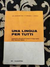 UNA LINGUA PER TUTTI