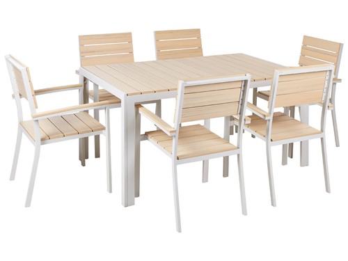 Set giardino tavolo doghe - tavolo,